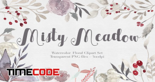 Misty-Meadow-Floral-Clipart-Set