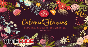 Colored-Flowers