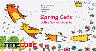 Spring-Cats-42-objects