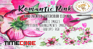 Watercolor-clipart-Romantic-wreath