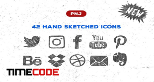 100751-Sketchy-social-media-icons-set