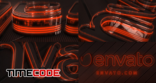 neon-logo-reveal-element-3d