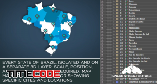  Brazil Map Kit 