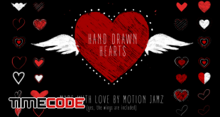  Hand Drawn Hearts 