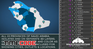  Saudi Arabia Map Kit 