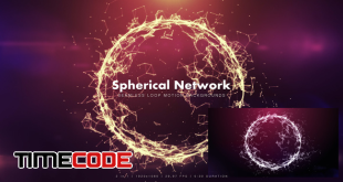 Spherical Network Purple 