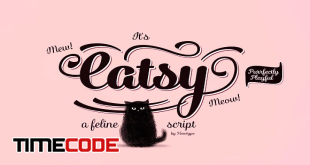 Catsy Script Pack