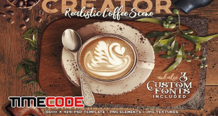 Coffee & Barista Mock-up Creator