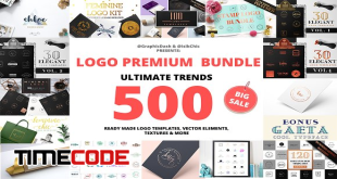 500 Premium Logo Bundle - 98%OFF