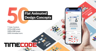  Flat Animated Design Concepts 