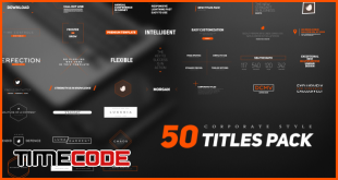  50 Stylish Corporate Titles Pack 