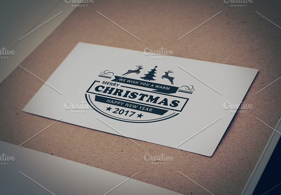 Christmas Greetings Logo & Badges V2