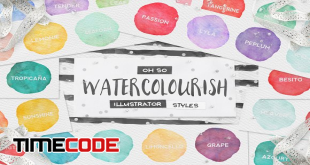 90 Watercolor AI Styles + EXTRAS!
