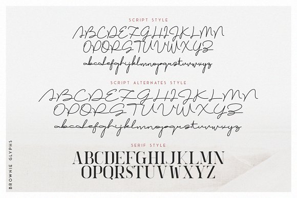 Brownie Font Duo