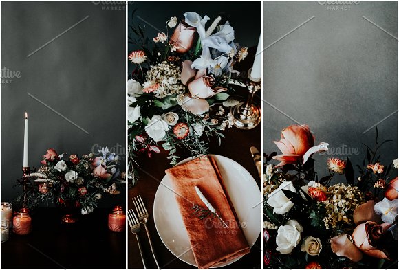 Floral Tablescape Wedding Bundle