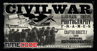 Civil War era image frames