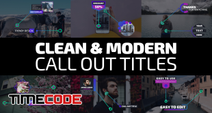 Clean & Modern Call Out Titles