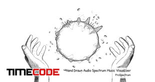  Hand Drawn Audio Spectrum Music Visualizer 