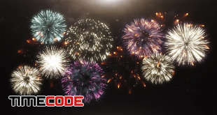 3D Animation Of Fireworks