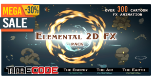  Elemental 2D FX pack [300 elements] 