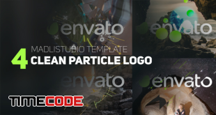  4 Clean Particle Logo 