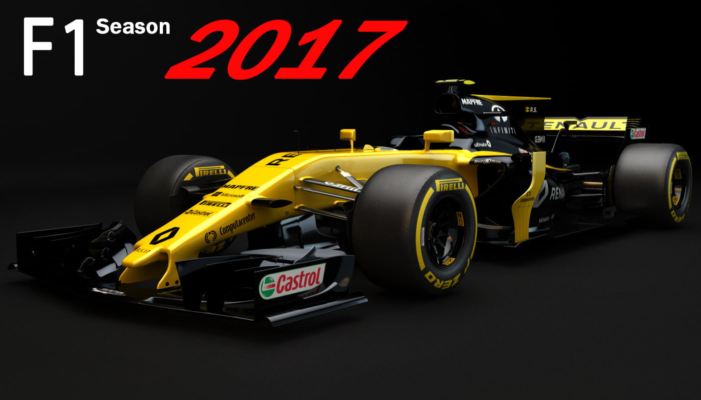 F1 Renault RS17 2017