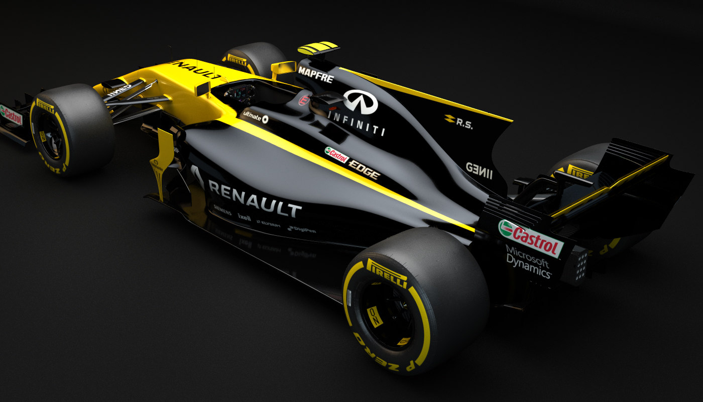 F1 Renault RS17 2017