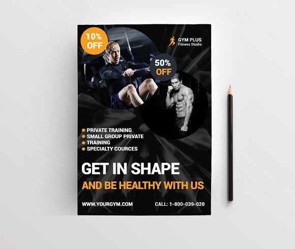 Fitness Business Flyers