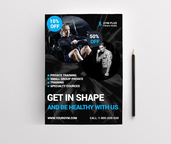 Fitness Business Flyers