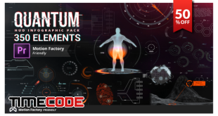  Quantum HUD and HiTech Elements for Premiere Pro 