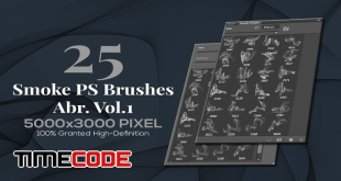 25 Smoke PS Brushes Abr. Vol.1