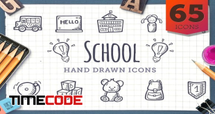 School - Hand Drawn Icons