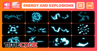 Energy And Explosion Elements Pack