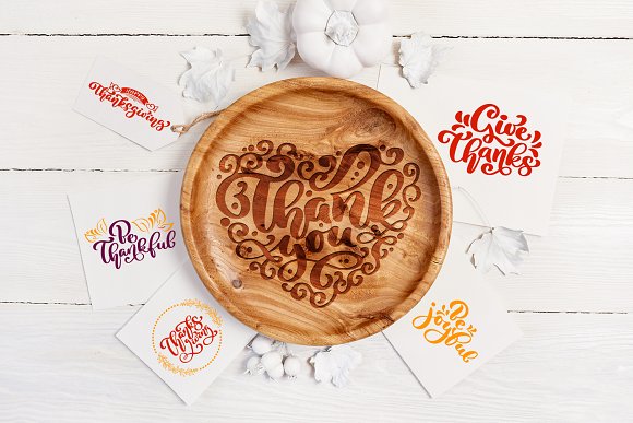 Happy Thanksgiving Vector Pack