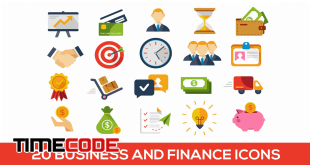 20 Animated Business and Finance Icons