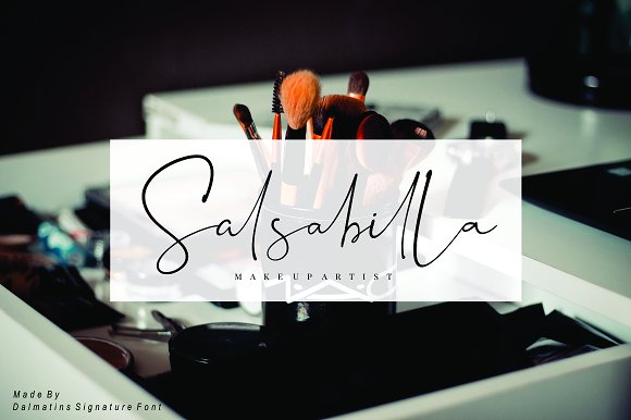 فونت انگلیسی به سبک امضاء