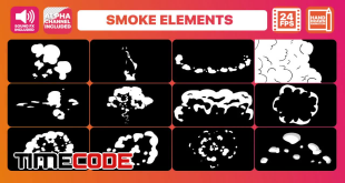 Cartoon Smoke Elements Pack