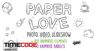  Paper Love Photo Video Slideshow 