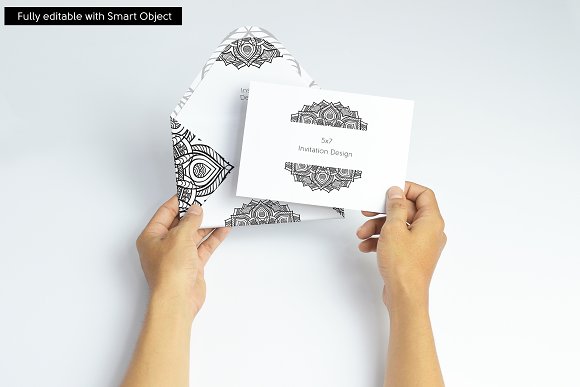 5x7 Invitation Envelope Mockups V.1