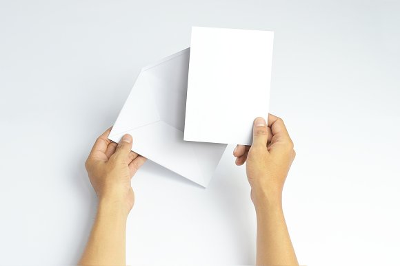 5x7 Invitation Envelope Mockups V.1
