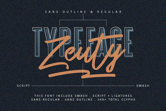 Zeuty Typeface Collection