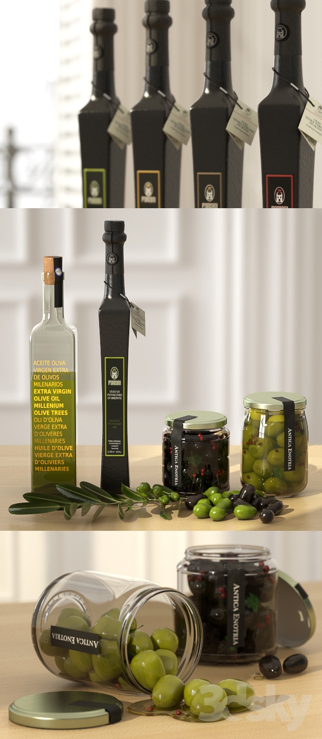 Olive and Oil set