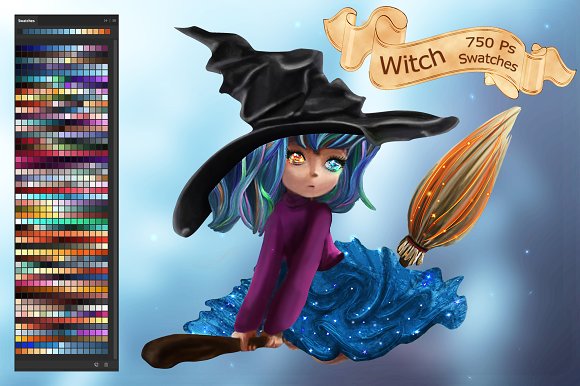 Witch Ps Swatches