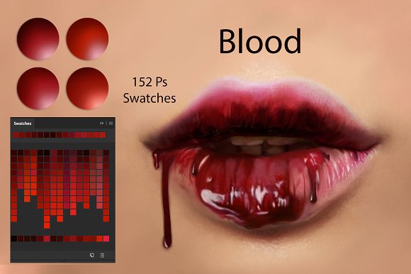 Blood Ps Swatches