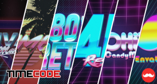  80's VHS Logo Title Intro Pack 