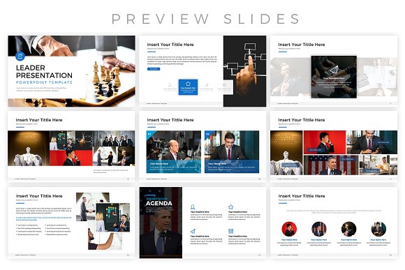 Leader Powerpoint Template