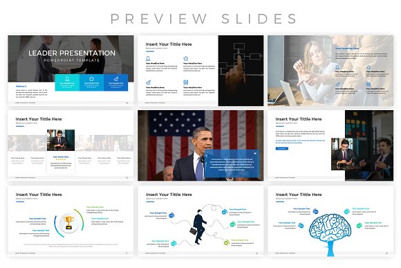 Leader Powerpoint Template