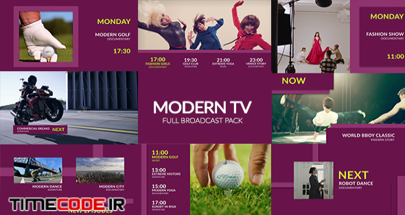  Modern TV - Fashion Broadcast Pack 