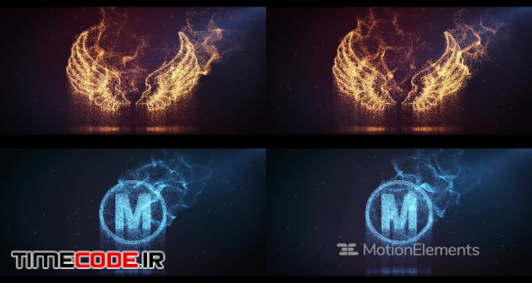 Cinematic Particle Logo After Effects Templates