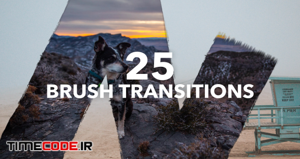 Brush Transitions Pack